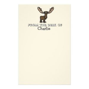 Jackson Hole Moose Stationery