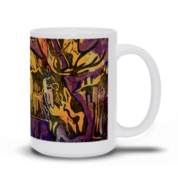 Moose Print Mug