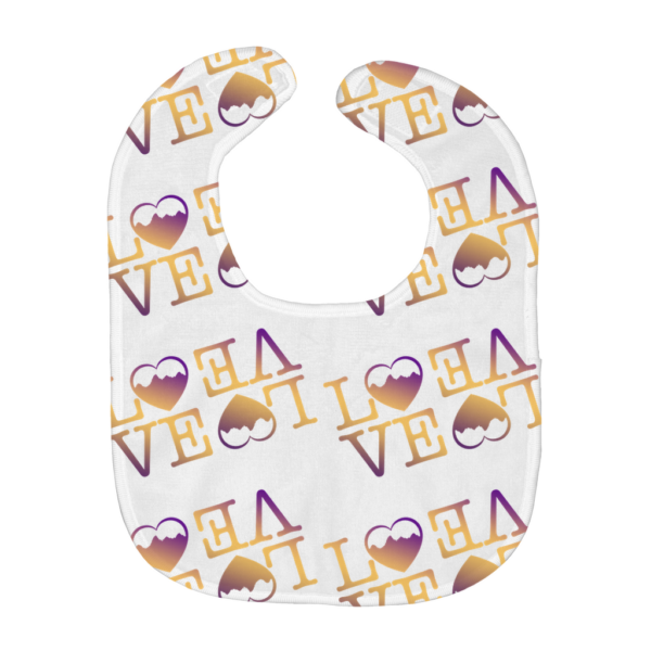 Mountain Love Baby Bibs - Image 2