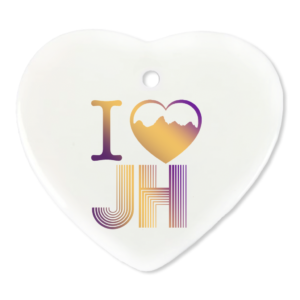 I Heart Jackson Hole Ornament
