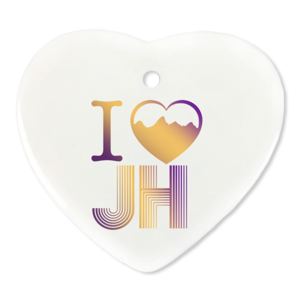 I Heart Jackson Hole Ornament