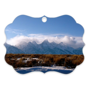 Jackson Hole Winter Acrylic Ornaments
