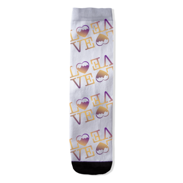 Mountain Love All-Over Print Socks