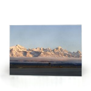 Jackson Hole Airport Glass Cutting Boards