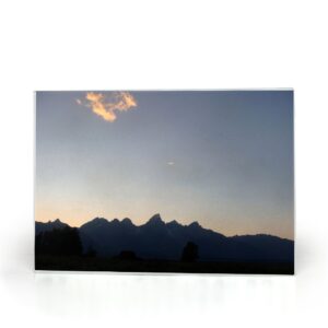 Grand Teton National Park Glass Cutting Boards