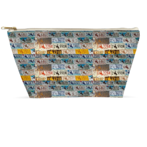 Wyoming License plate pouches for sale