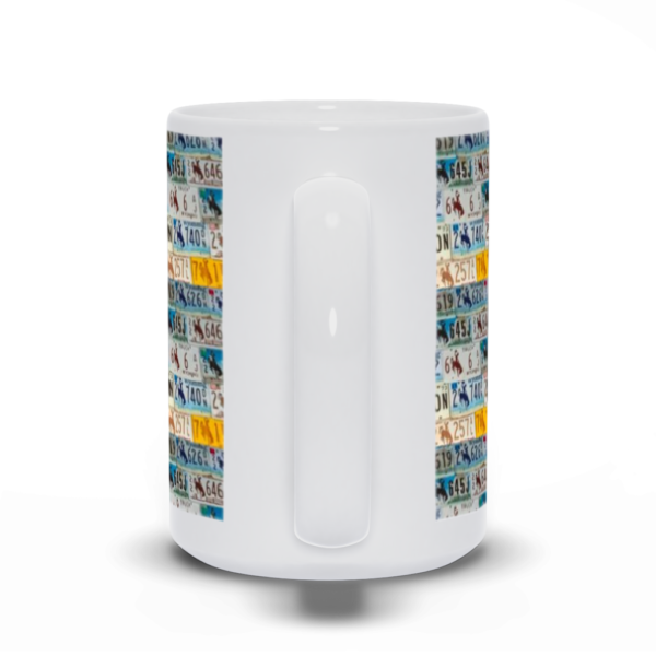 Wyoming License Plate Mugs - Image 4