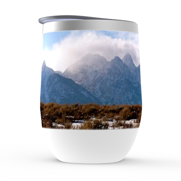 Jackson Hole Winter Stemless Wine Tumblers - Image 2