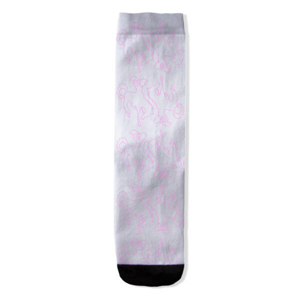 All-Over Print Socks Bucking Girl