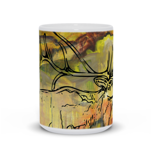 Elk Art Mug - Image 3
