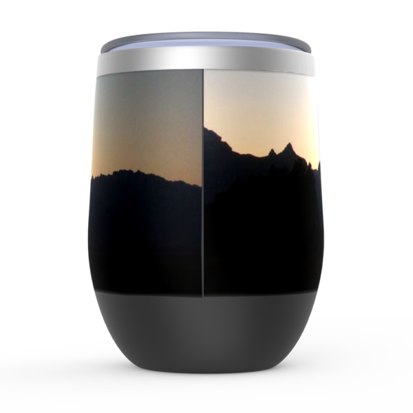 Jackson Hole Sunset Wine Tumblers - Image 5
