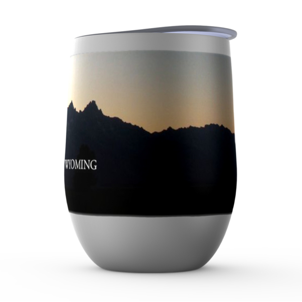 Jackson Hole Sunset Wine Tumblers - Image 2