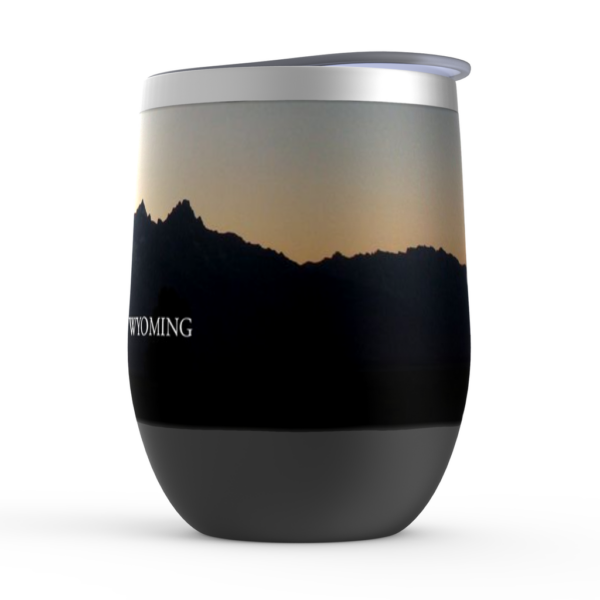 Jackson Hole Sunset Wine Tumblers - Image 3