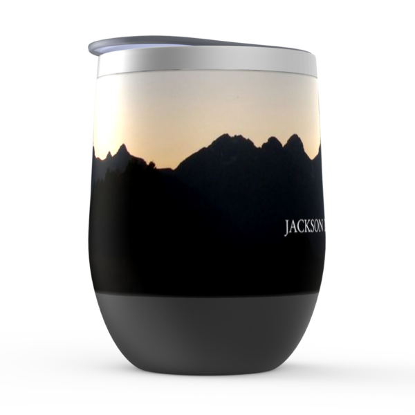 Jackson Hole Sunset Wine Tumblers - Image 4