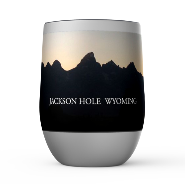 Jackson Hole Sunset Wine Tumblers - Image 8
